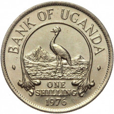 Moneda exotica 1 SHILLING - UGANDA, anul 1976 *cod 5227 = UNC