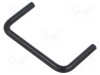 Suport aluminiu negru 44,45mm cu filet UNC8-32 KEYSTONE