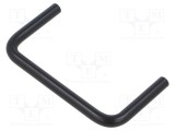 Suport aluminiu negru 44,45mm cu filet UNC8-32 KEYSTONE