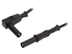 Cablu de Măsurare 36A 2m Negru 2,5mm2
