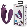 Vibrator Dublu Shey, Violet, Pretty Love