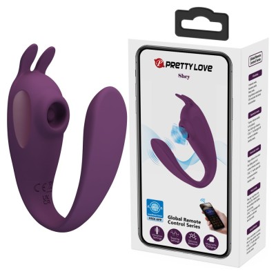 Vibrator Dublu Shey, Violet foto