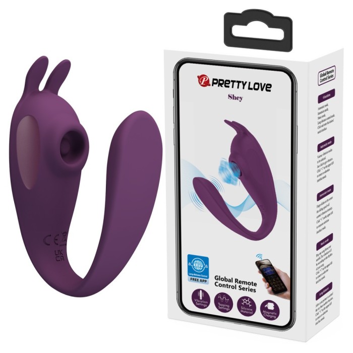 Vibrator Dublu Shey, Violet