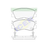 Set placute frana Icer 140701, parte montare : Punte Fata