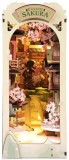 Puzzle 3D - Cotor de carte DIY - Falling Sakura | Robotime
