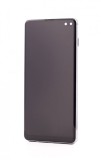 Display LCD Samsung Galaxy S10+ G975 Prism White + Rama (Compatibil)