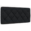 VidaXL Pernă pentru tăblie de pat, negru, 100 cm, material textil