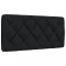 vidaXL Pernă pentru tăblie de pat, negru, 100 cm, material textil