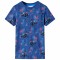 Tricou de copii, albastru &icirc;nchis melanj 116 12526