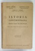 ISTORIA CONTIMPORANA , PENTRU CLASA VII -A SECUNDARA de SCARLAT LAMBRINO ...GHEORGHE LAZAR , 1935