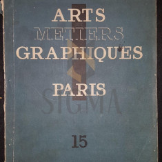 PEIGNOT CHARLES, ARTS ET METIERS GRAPHIQUES, N°15; 15 JANVIER 1930 (Numarul 15, 15 Ianuarie 1930), Paris