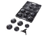 Cap-set tubular YATO 13buc, 1/2" și 3/8" pentru filtrul de ulei