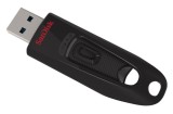 MEMORIE USB 3.0 SANDISK 16 GB, retractabila, carcasa plastic, negru, &quot;SDCZ48-016G-U46&quot; (timbru verde 0.03 lei)