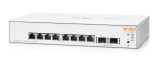 SWITCH HP, Aruba, Gigabit x 8, SFP x 2, &quot;JL680A&quot; (timbru verde 2 lei)