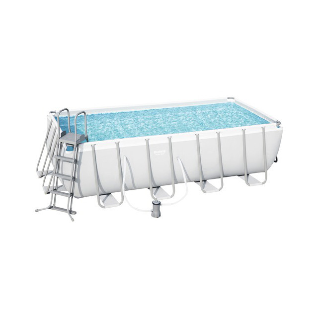 Piscina supraterana Bestway Power Steel 56671, 4,88 m x 2,44 m x 1,22 m cod