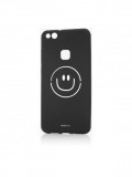 Husa Silicon Huawei P10 Plus Black Smile Vetter