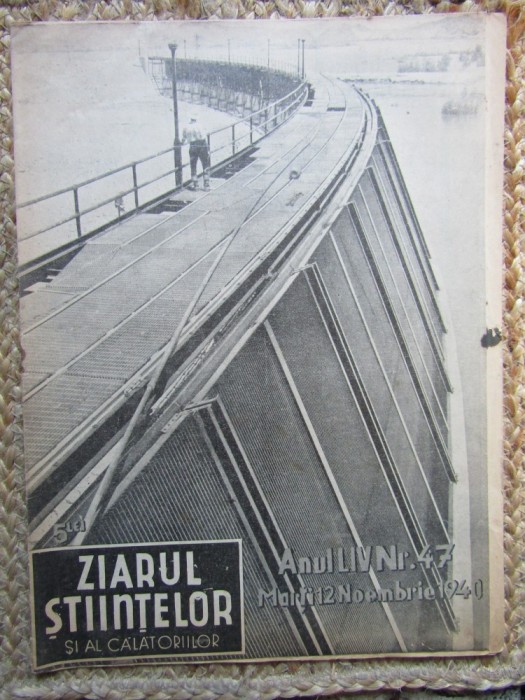 Ziarul Ştiinţelor şi al Călătoriilor nr.47/1940