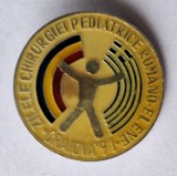 Zilele chirurgiei pedriatice Romano - Elene, insigna Romania &amp; Grecia - Rara
