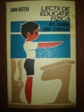 Lectii Educatie Fizica Sala Clasa - Dan Gutiu, Editura Sport-Turism, 1977, 95 pagini