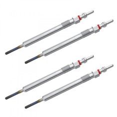 Set 4 bujii incandescente Bosch pentru Audi A1, A3, A4, A5, A6, A7 Sportback, A8, Q2, Q3, Q5, Q7, Q8, TT