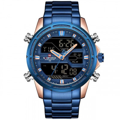 Ceas barbatesc Naviforce NF9138S Blue foto