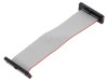 Cablu panglică SAMTEC IDC 101,6mm FFSD-17-D-04.00-01-N-SR cu conectori pe ambele părți