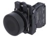 Comutator Apăsare 22mm 1 NO Negru