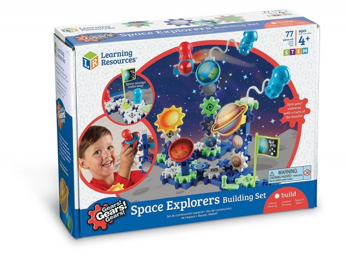 Set de constructie - Gears! Aventuri in spatiu PlayLearn Toys