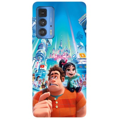 Husa compatibila cu Motorola Edge 20 Lite model Ralph Breaks the Internet, Silicon, TPU, Viceversa foto