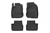 Mochete din cauciuc specifice, potrivite pentru Peugeot 208 2012-2019, din seria Frogum 3D ProLine, set de 4 piese, culoare neagra, cu garantie de 24