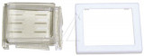 CAPAC DE PROTECTIE PVC 2-PINI TRANSPARENT ALB 22X30 22-018.0050 INTERB&Auml;R