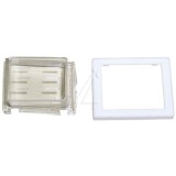 CAPAC DE PROTECTIE PVC 2-PINI TRANSPARENT ALB 22X30 22-018.0050 INTERB&Auml;R