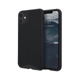 Husa TPU - Textil UNIQ Transforma Rigor Apple iPhone 11, Neagra