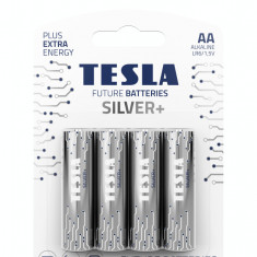 Baterii AAA Silver+ 1099137033 Voltaj 1,5 Alkaline 4 bucati