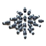 Rebound Shaft Bolt/C-Clip, w/ Thread Patch - SIlver Ultimate FactoryBikes