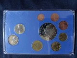 Euro set - Finlanda 2002-2008, 8 monede + medal UNC, Europa