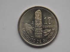 10 CENTAVOS 1995 GUATEMALA -XF foto