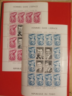 TOGO, SPACE - BLOCURI MNH foto