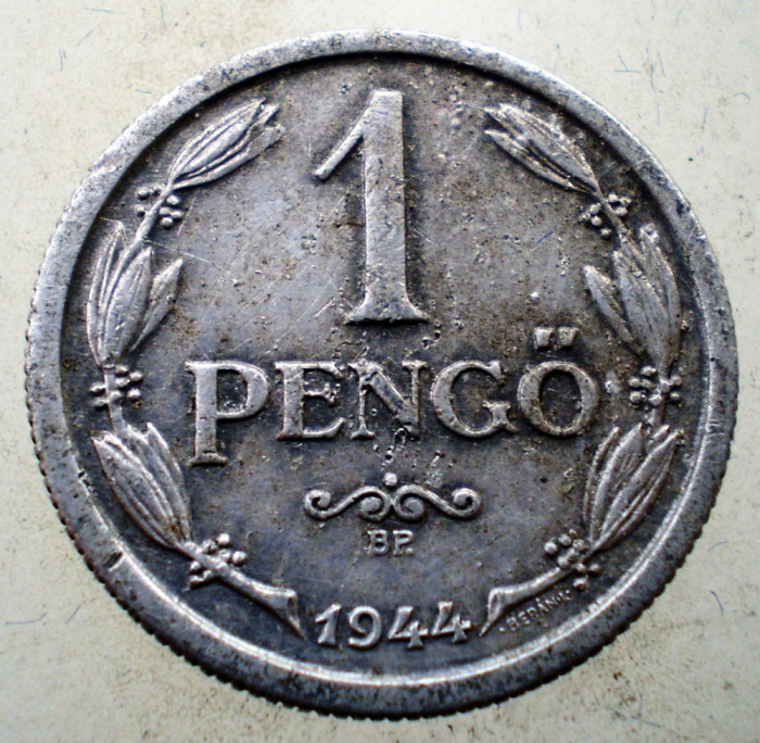 1.257 UNGARIA WWII 1 PENGO 1944