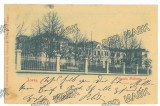 4149 - IASI, Military School, Litho, Romania - old postcard - used - 1900
