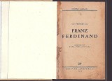 C8489N Cu privire la Franz Ferdinand de Constantin Graur, 1935