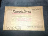 ZIARUL ROMANIA LIBERA 8 IANUARIE 1949