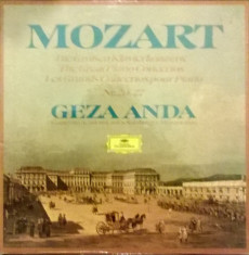 EDITIE CARTONATA 4 VINIL Mozart - Geza Anda -SIGILAT- foto