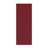 vidaXL Jaluză plisată Bordeaux Roșu 80x200 cm Lățime țesătură 79,4 cm