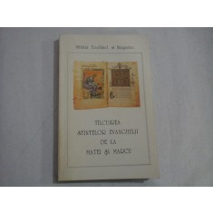 TILCUIREA SFINTELOR EVANGHELII DE LA MATEI SI MARCU - SFINTUL TEOFILACT AL BULGARIEI