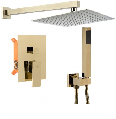 Set pentru dus incastrat BENTO GOLD BOX foto