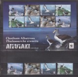 AITUTAKI PASARI MI. 966-969 + KLEINBOGEN 966-969 WWF MNH, Nestampilat