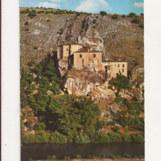 FA6 - Carte Postala - SPANIA - Soria, Ermita de San Saturio, circulata 1972