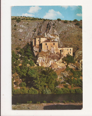 FA6 - Carte Postala - SPANIA - Soria, Ermita de San Saturio, circulata 1972 foto