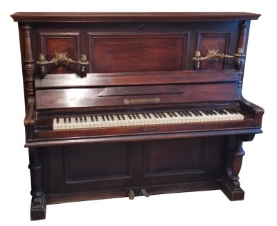 Pianina clasica, vintage, marca Jaschinsky, functionala foto